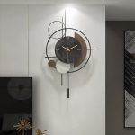 Horloge murale au style contemporain et élégant