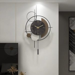 Horloge murale au style contemporain et élégant