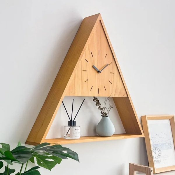 horloge-murale-decorative-en-bois-1 Horloge Murale en Bois Décorative