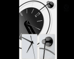 Horloge murale décorative pour un salon moderne