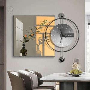 Horloge murale moderne pour décoration intérieure