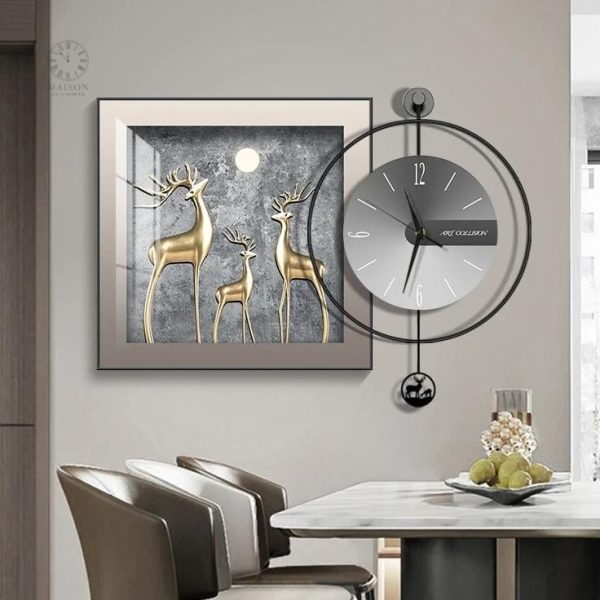 Horloge murale artistique pour embellir votre espace