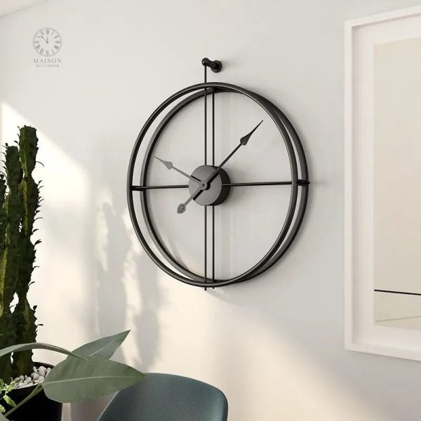 Horloge murale au design contemporain