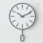 Horloge moderne en bois design