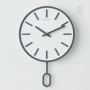 Horloge moderne en bois design