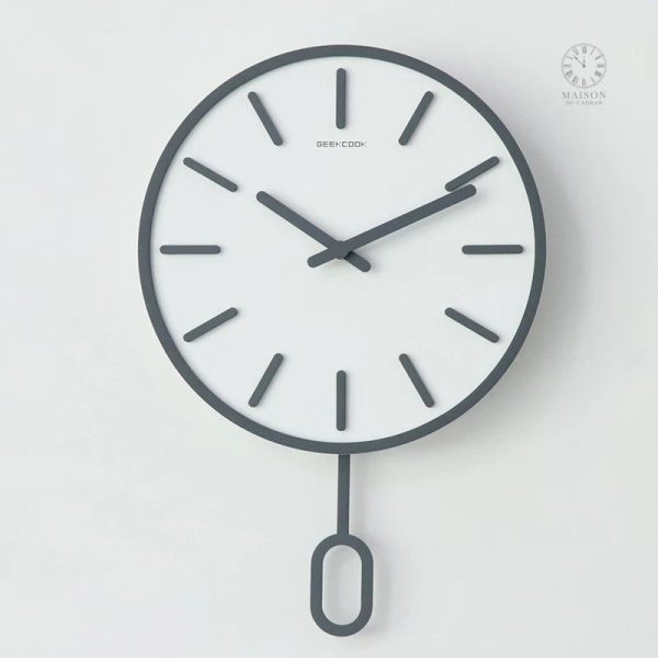 Horloge moderne en bois design