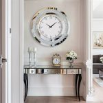 Horloge Murale Cristal Élégante et Moderne