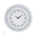 Horloge Murale Design avec Éclat Cristallin
