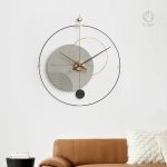 Horloge murale élégante pour décoration intérieure