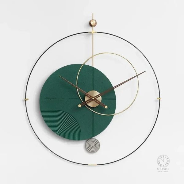 Horloge murale minimaliste pour ambiance chic
