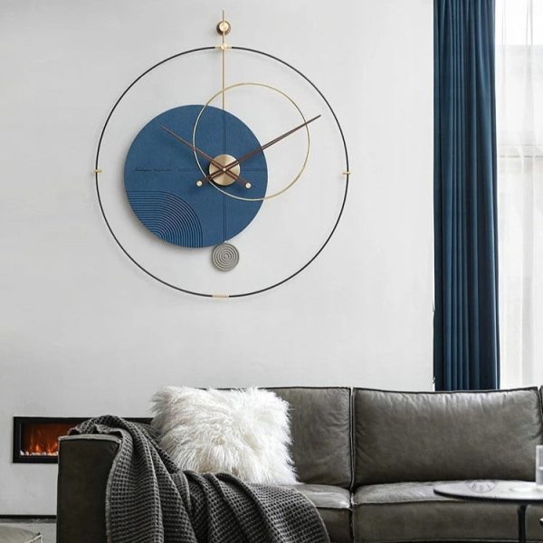 Horloge murale moderne pour embellir votre salon