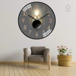 Horloge murale design silencieuse moderne