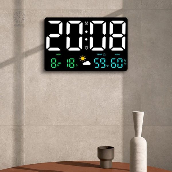 Horloge de Bureau design contemporain, idéale pour le travail