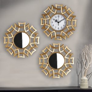 Accessoire Murale Dorée pour Ambiance Raffinée et Moderne