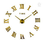 Horloge murale autocollante au design élégant et contemporain