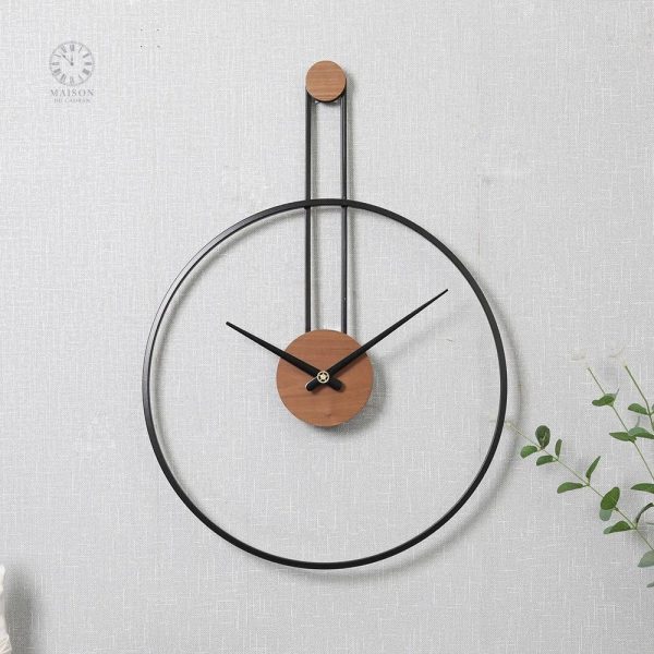 horloge-murale-en-fer-1 Horloge Murale en Fer au style industriel