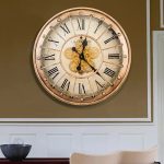Horloge murale engrenage au design moderne