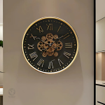 Horloge Murale Engrenages Design Luxe
