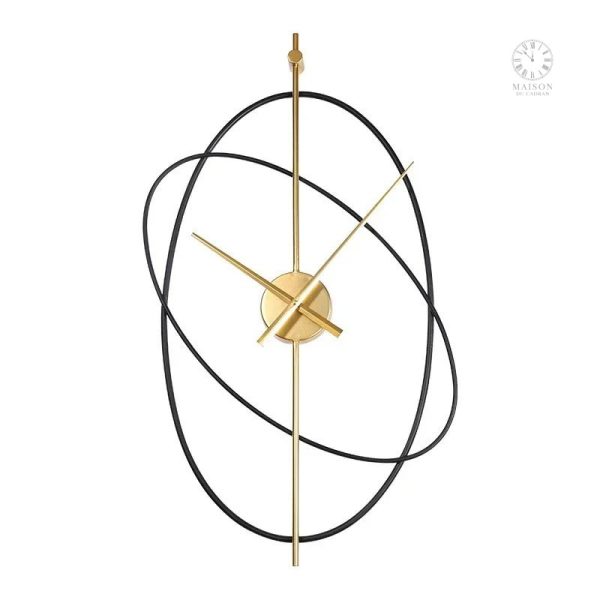 Horloge murale en fer, pièce maîtresse pour votre décor