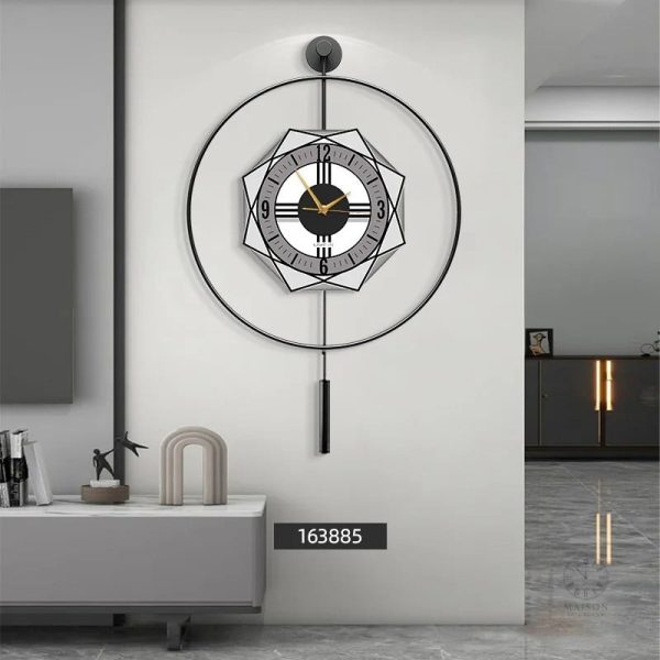 Horloge Décorative XXL pour un style contemporain
