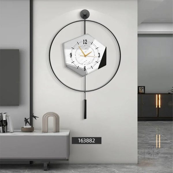 Horloge Murale Élégante, touche de caractère