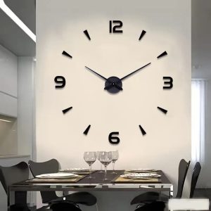 Horloge murale grand format élégante et moderne