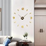 Horloge murale spacieuse pour une touche design