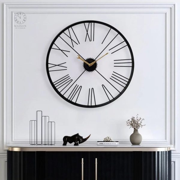 Horloge Murale Industrielle au design moderne