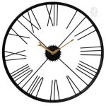 Horloge décorative au look industriel chic