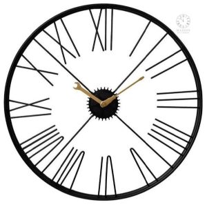 Horloge décorative au look industriel chic