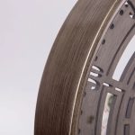 Horloge Industrielle avec mécanisme d'engrenage en mouvement