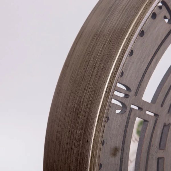Horloge Industrielle avec mécanisme d'engrenage en mouvement