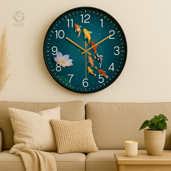 horloge-murale-japonaise-1 Horloge murale japonaise au design original