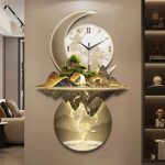 Horloge murale LED moderne et élégante