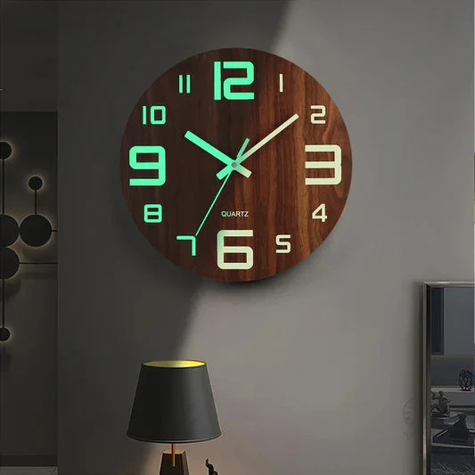 horloge-murale-lumineuse-1 Horloge Murale Lumineuse pour décoration intérieure