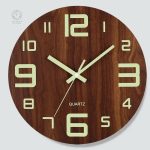 Horloge décorative lumineuse pour un intérieur unique