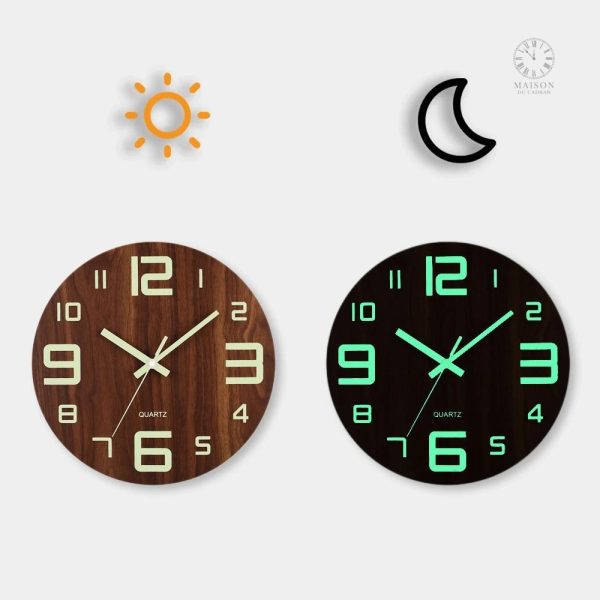 Horloge lumineuse, ajout élégant à votre décoration