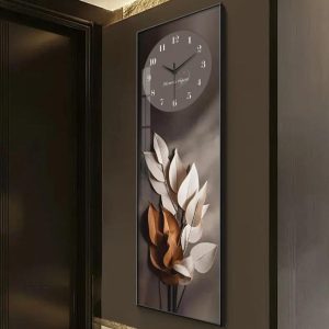 Horloge LED design avec éclairage intégré