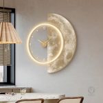 Horloge Murale Lumineuse avec effet nocturne