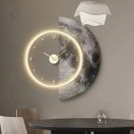 Horloge Lune Design pour ambiance raffinée
