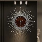 Horloge murale luxe avec un design épuré