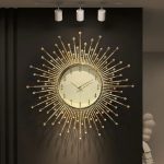 Horloge murale haut de gamme au style contemporain