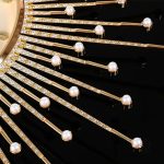 Horloge design murale avec un look luxueux