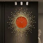 Horloge murale luxe au design unique et moderne