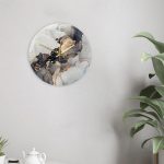 Horloge Murale Acrylique élégante pour décoration intérieure