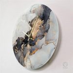 Horloge Murale en Acrylique au style contemporain