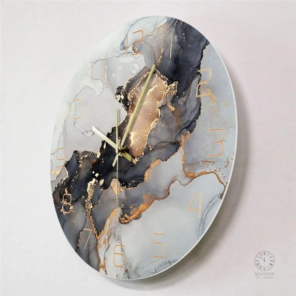Horloge Murale en Acrylique au style contemporain