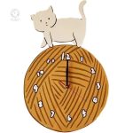 Horloge murale moderne Masha, touche déco scandinave