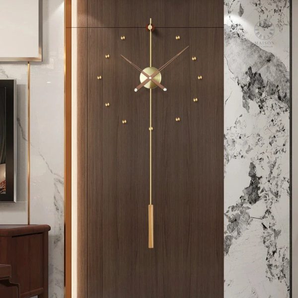 horloge-murale-minimaliste-1 Horloge murale design minimaliste en style épuré
