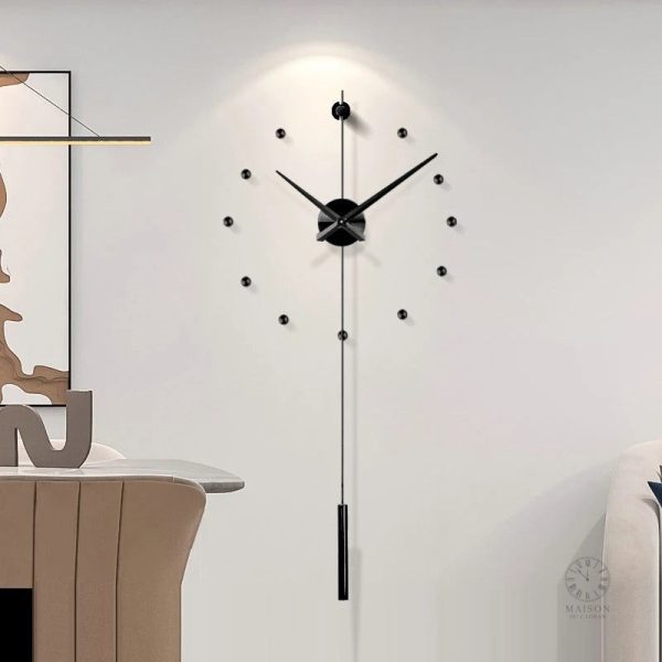 Variations d'horloges murales modernes et élégantes